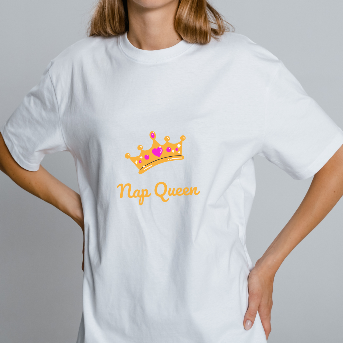Playera Nap Queen Humor Femenino CDMX